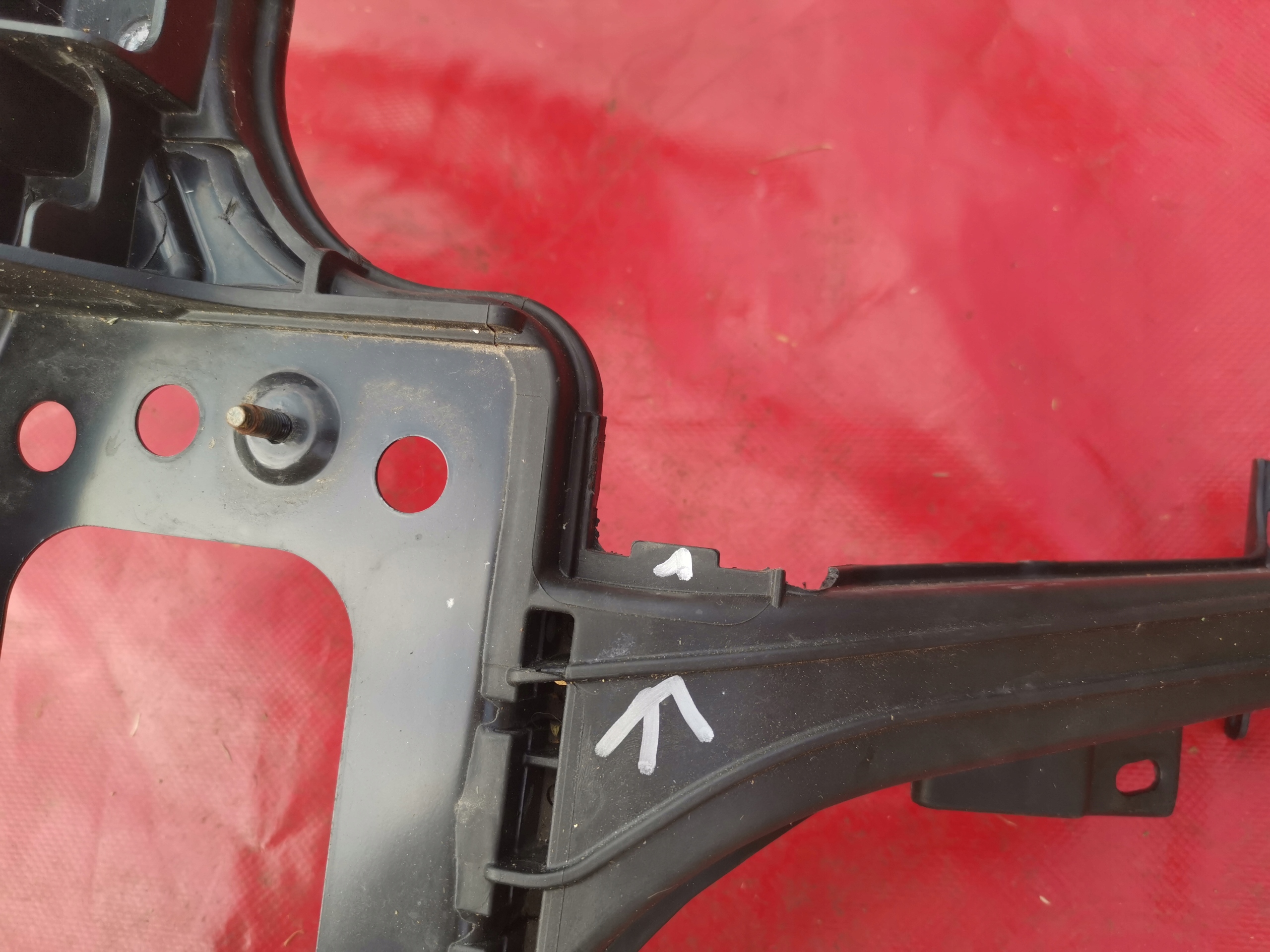 HYUNDAI I30 III 3 support panel for radiators pillar iron