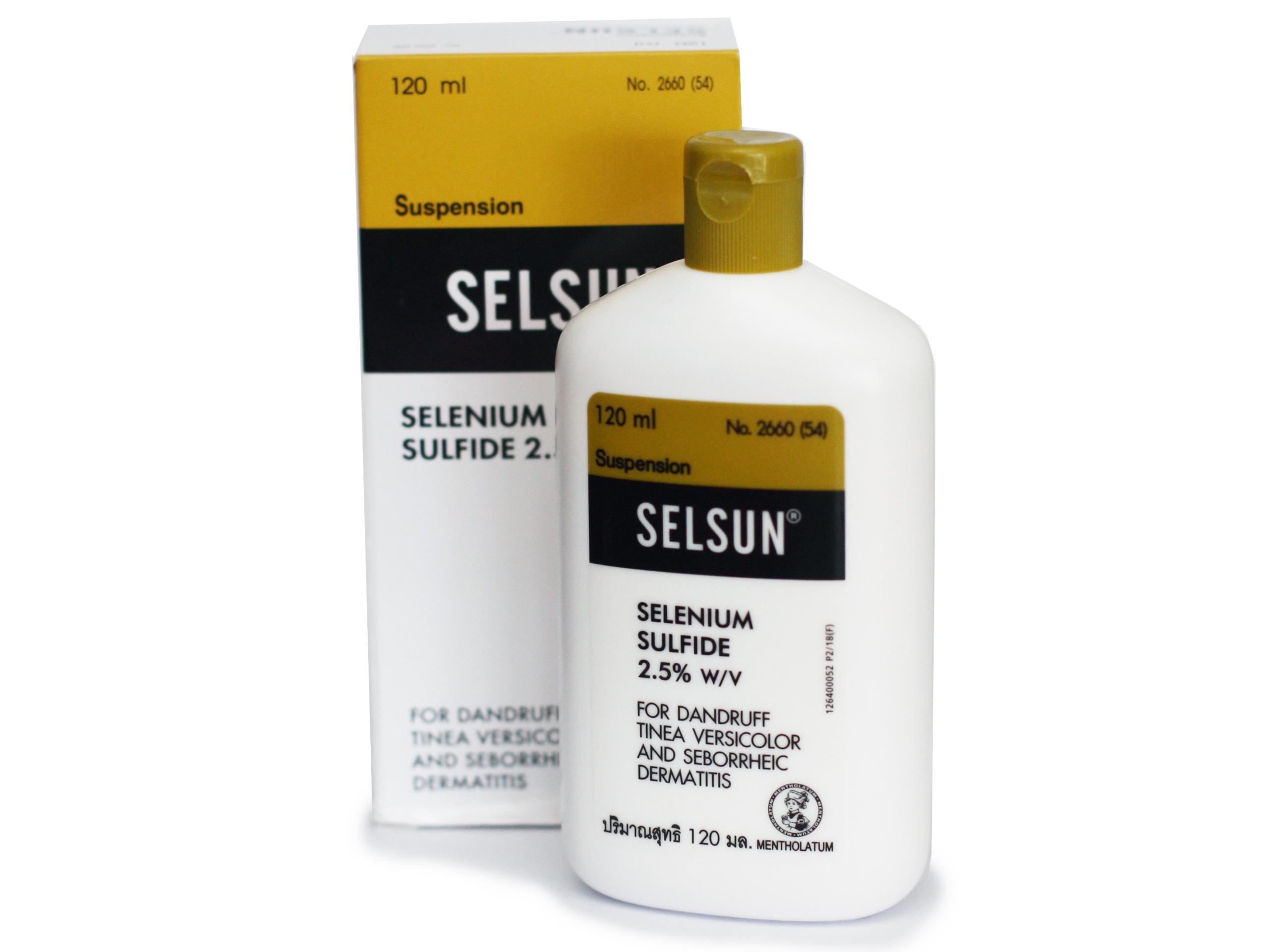 Selsun Thajsko 2,5% Šampon proti lupům Psoriáza 120 ml