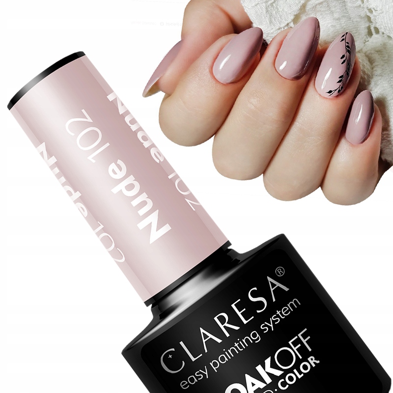 

Beżowy Lakier Hybrydowy Claresa Nude Wybór Koloru