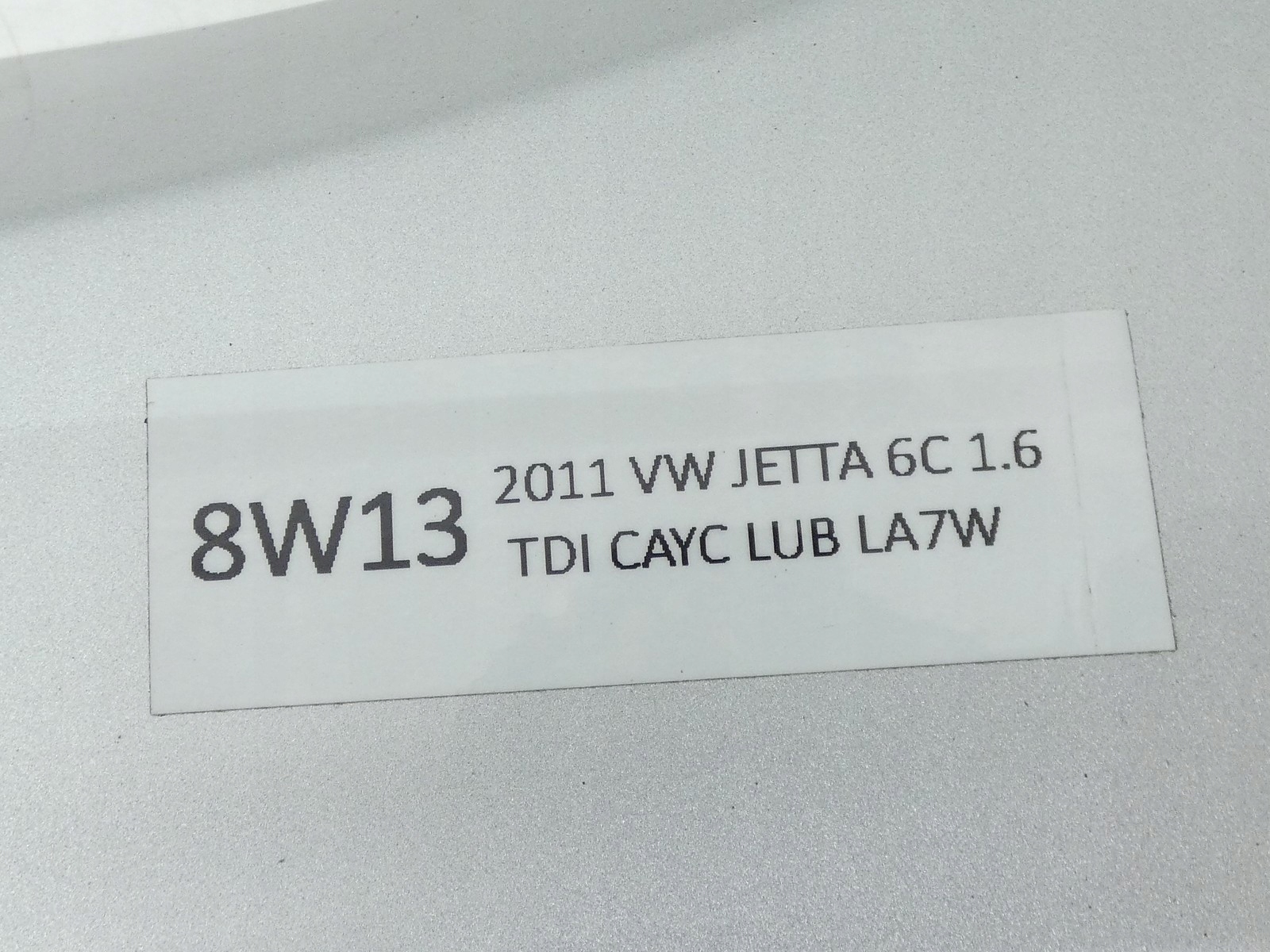 fender left front front VW JETTA VI 5C 10-18R LA7W
