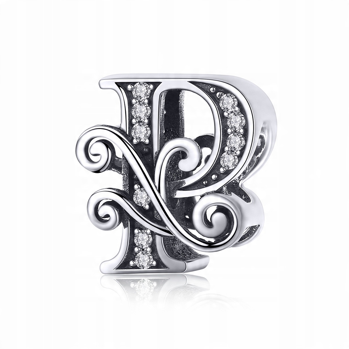 

Charms do Pandora Literka P srebro 925 zawieszka