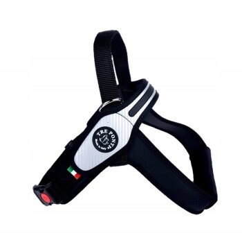 Szelki duże owczarek XL 80-105cm Tre Ponti Primo Black Carbon Effect