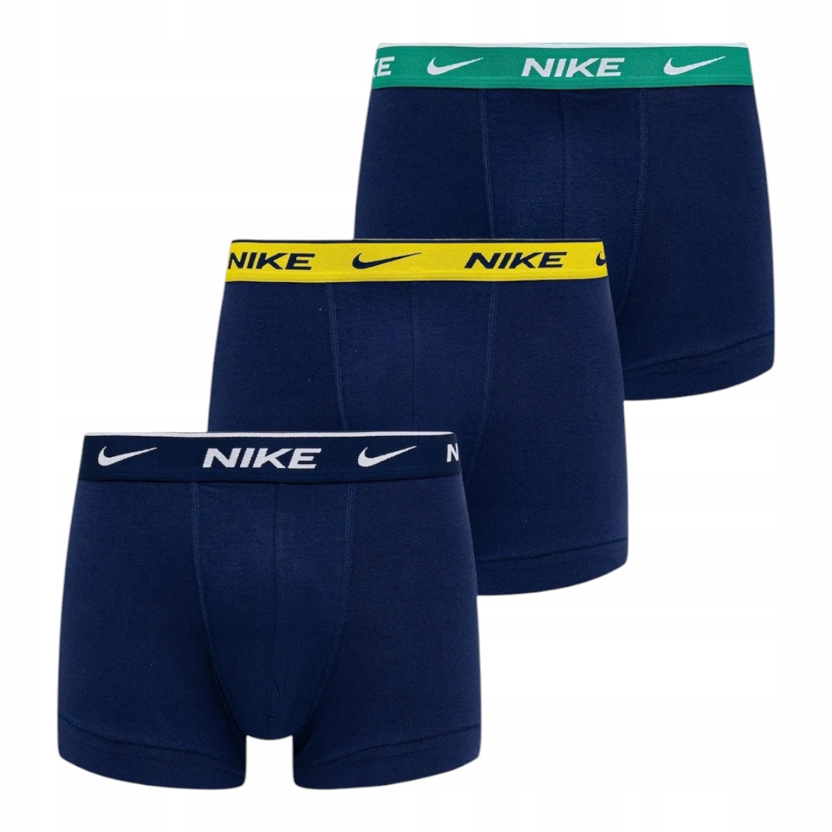 Nike Pánské Boxerky Slipy Trunk 3PK Tmavě Modré vel. M