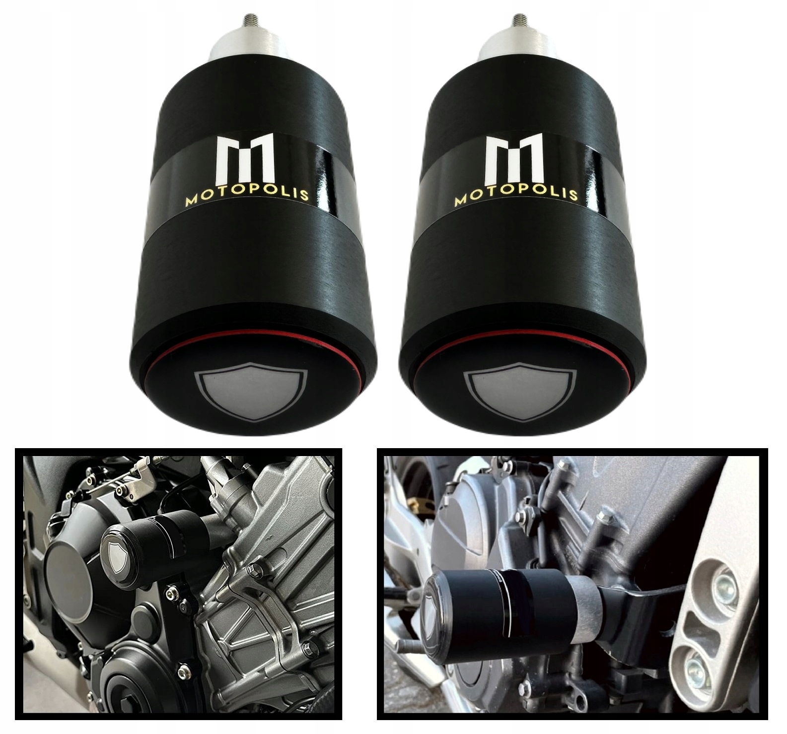 Crash Pady MotopoliS pro Kawasaki ZX6R ZX9R Ninja 1998-2002 Crashpady