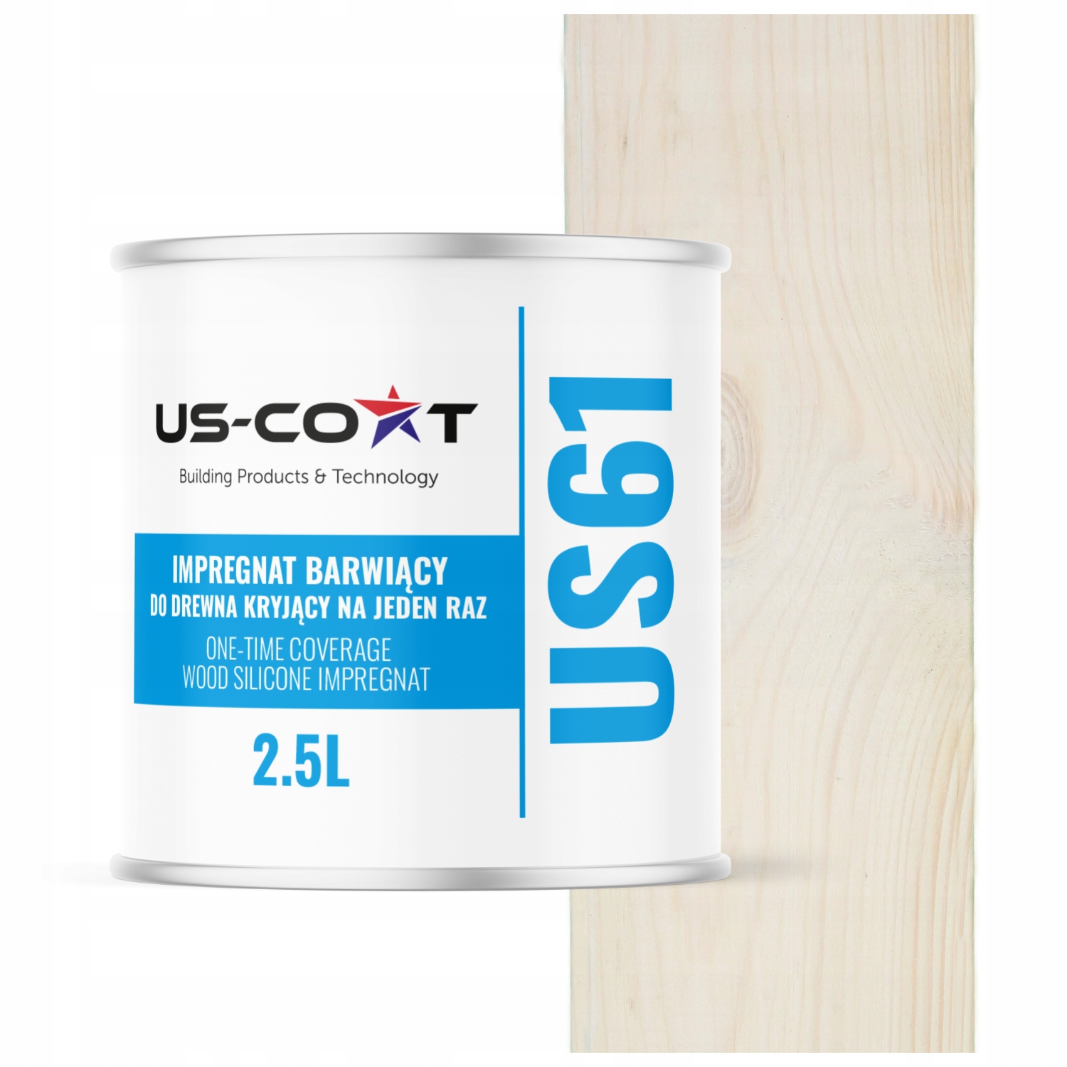 Impregnace Na Dřevo Extra Barva S Vosky Chrání Barvy Najednou Uv Bílá 2,5 L