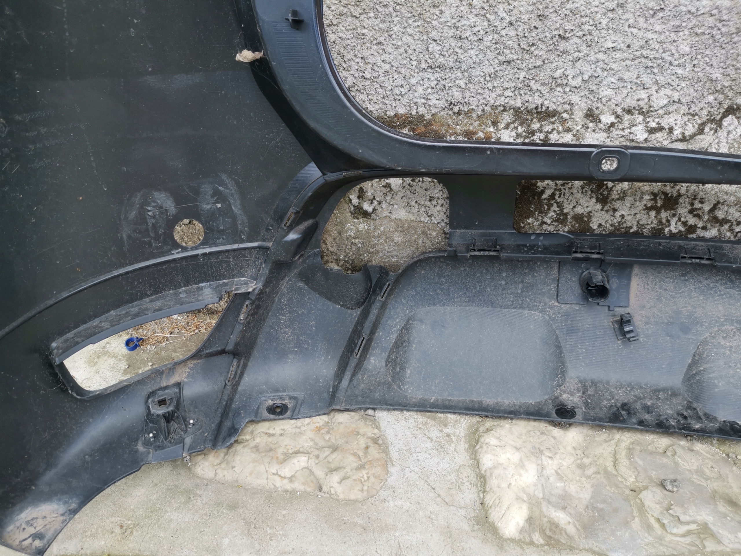 bumper rear part DACIA DUSTER 2 II PO 2017 850222027R