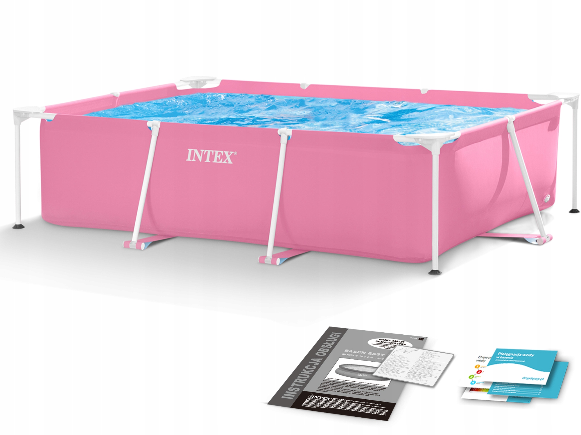 Basen Ogrodowy Stelażowy 220x150cm Intex 28266