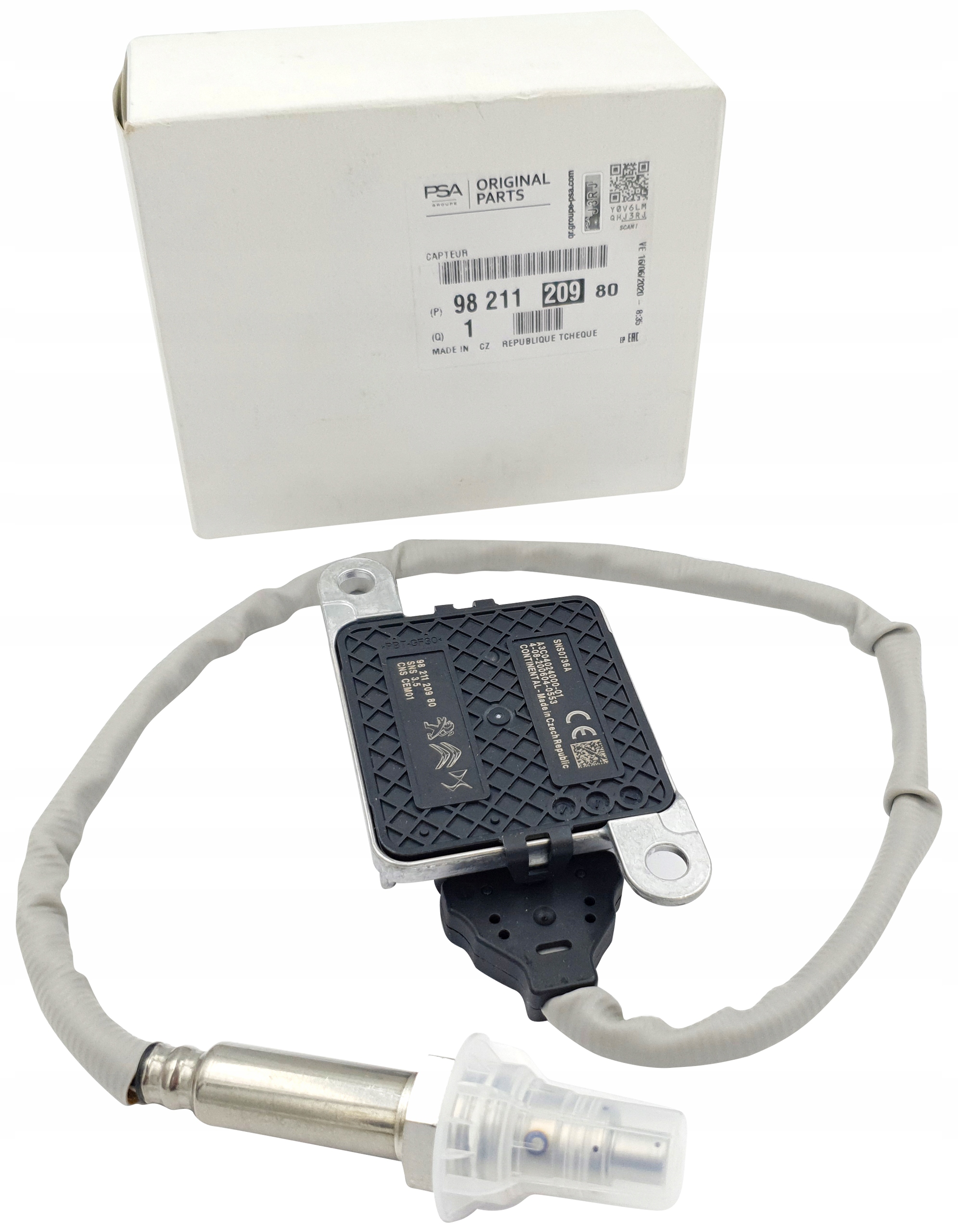 9821120980 - Оригінальний датчик NOX CITROEN C4 II 1.6 2.0 HDi