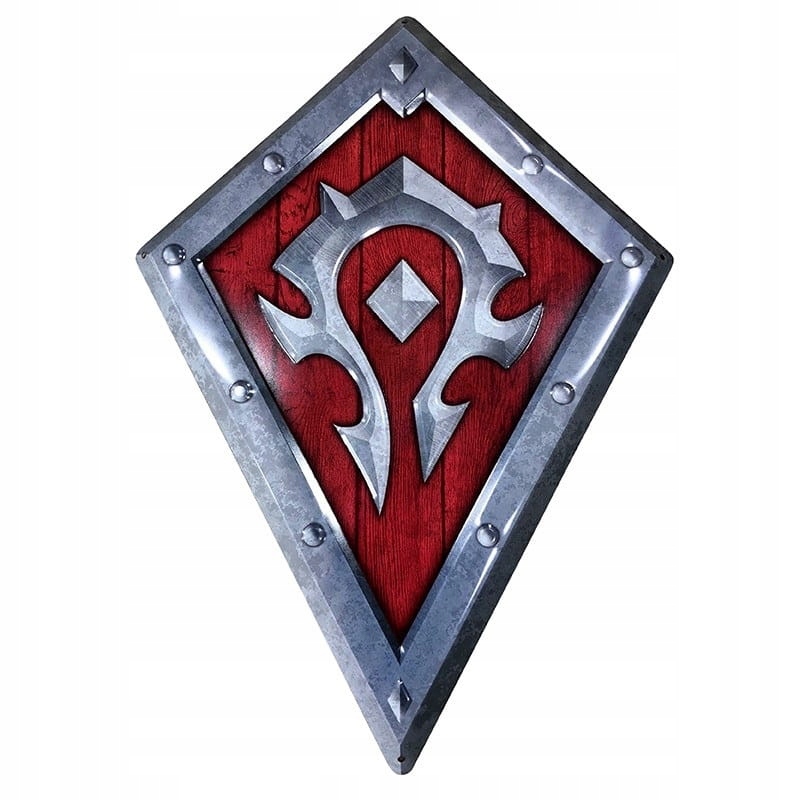 Metalowa Tarcza Horda do zawieszenia World of Warcraft