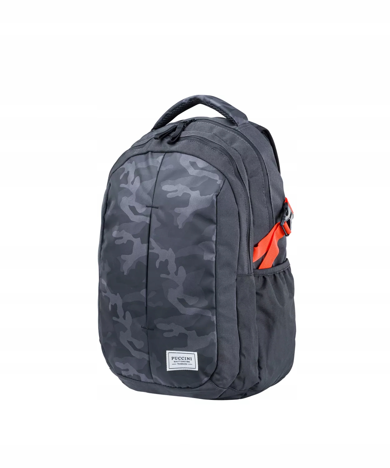 Školní Batoh Velký sportovní turistický měkký Puccini Šedý PM4011 4
