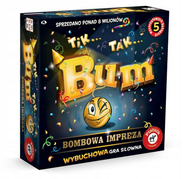 Tik Tak Bum Bombowa Impreza Gra słowna Piatnik