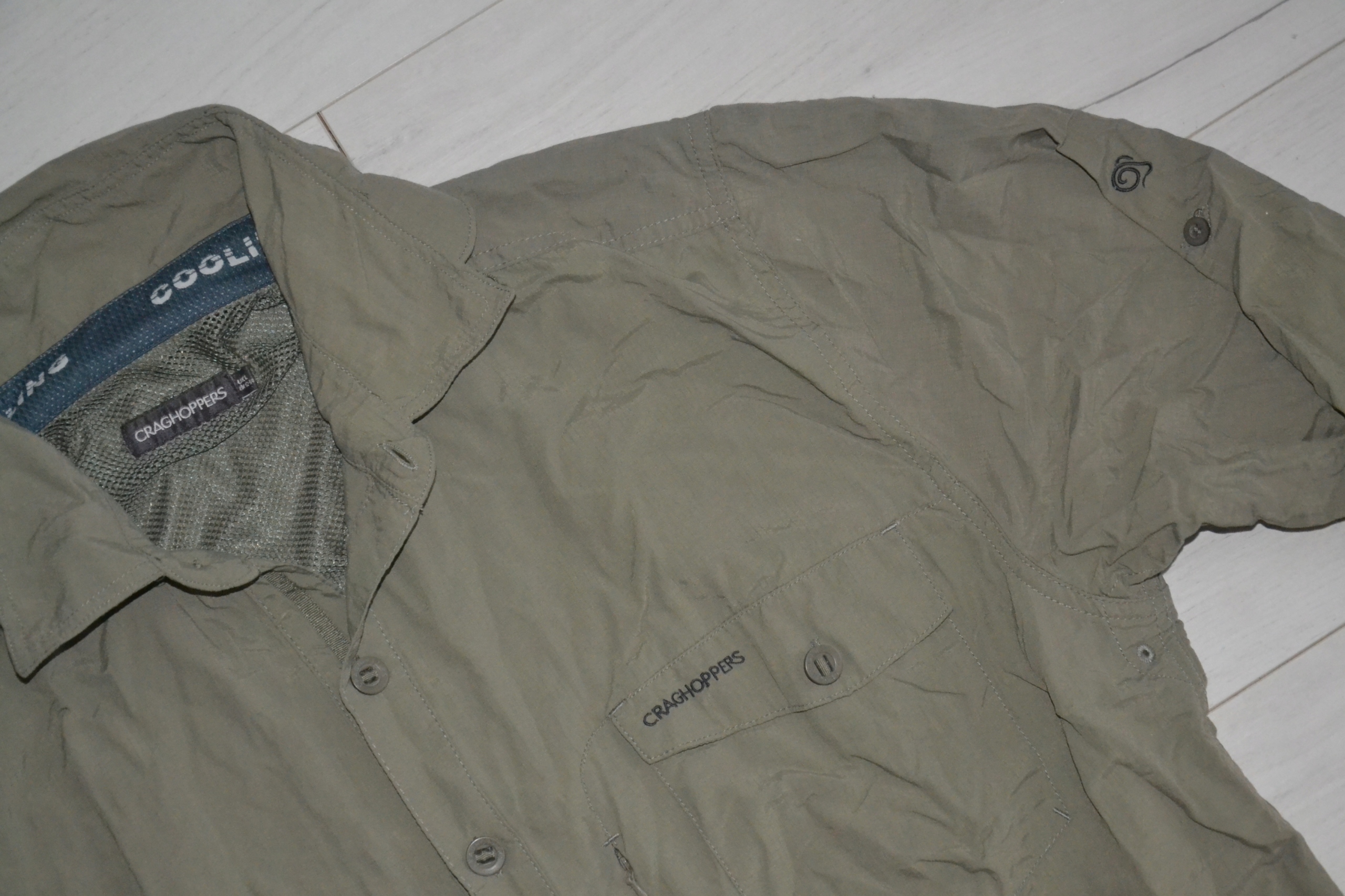 CRAGHOPPERS COOLING MOSQUITO KOSZULA REGULOWANY REKAW L Marka inna