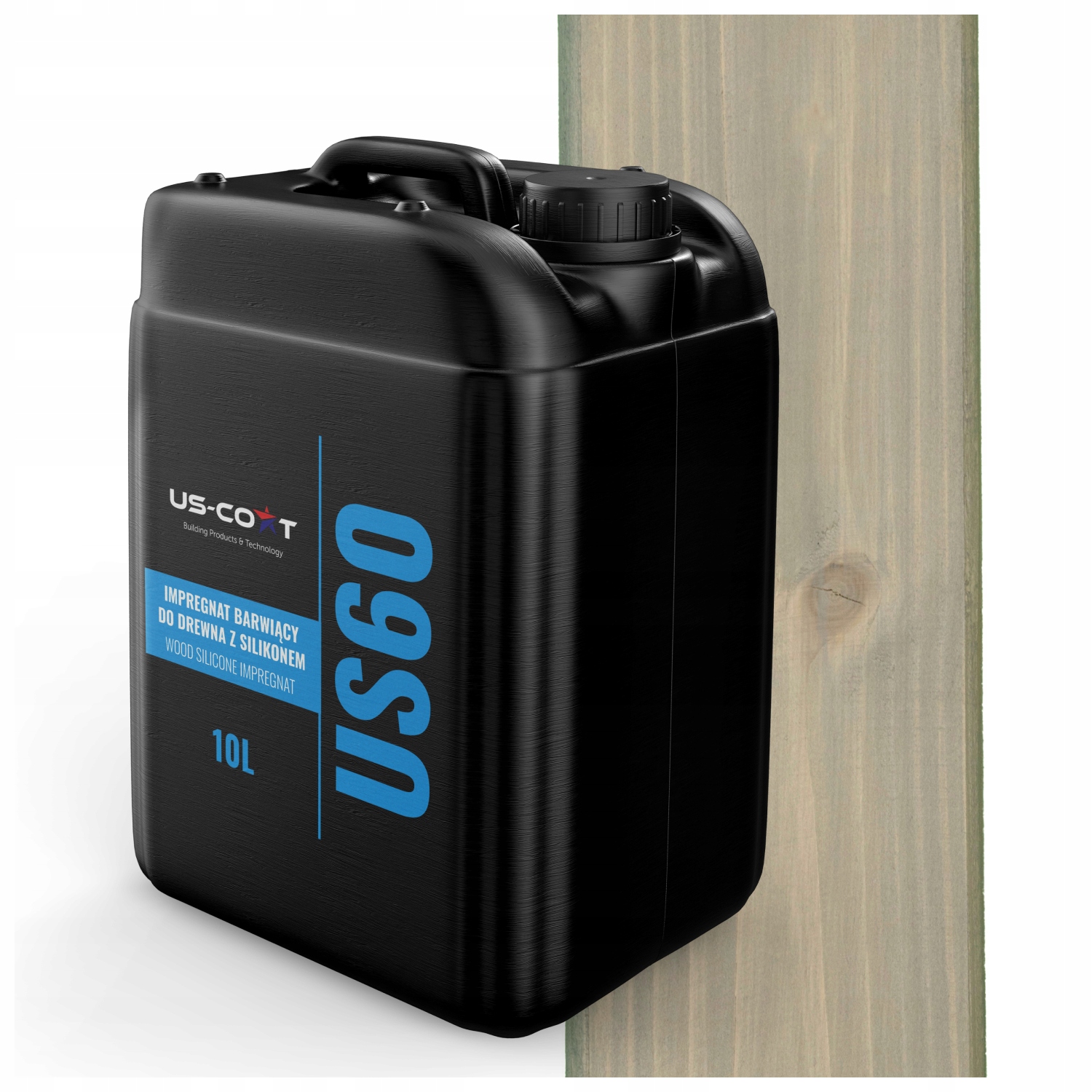 Barvící Impregnat Na Dřevo Se Silikonem 2v1 Altán Barva Šedá Světlá 10L