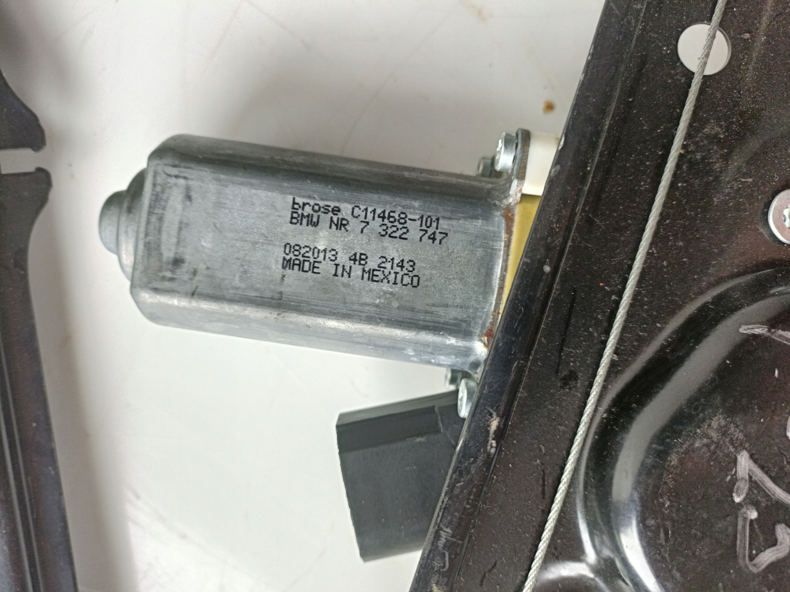 MECHANIZM PODNOŚNIK SZYBY 7355635 7344669 LEWY PRZEDNI PRZÓD BMW X3 F25 Producent części BMW