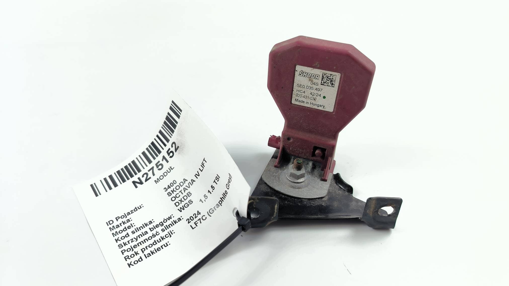 amplifier ANTENY 5E0035497 SKODA OCTAVIA IV LIFT