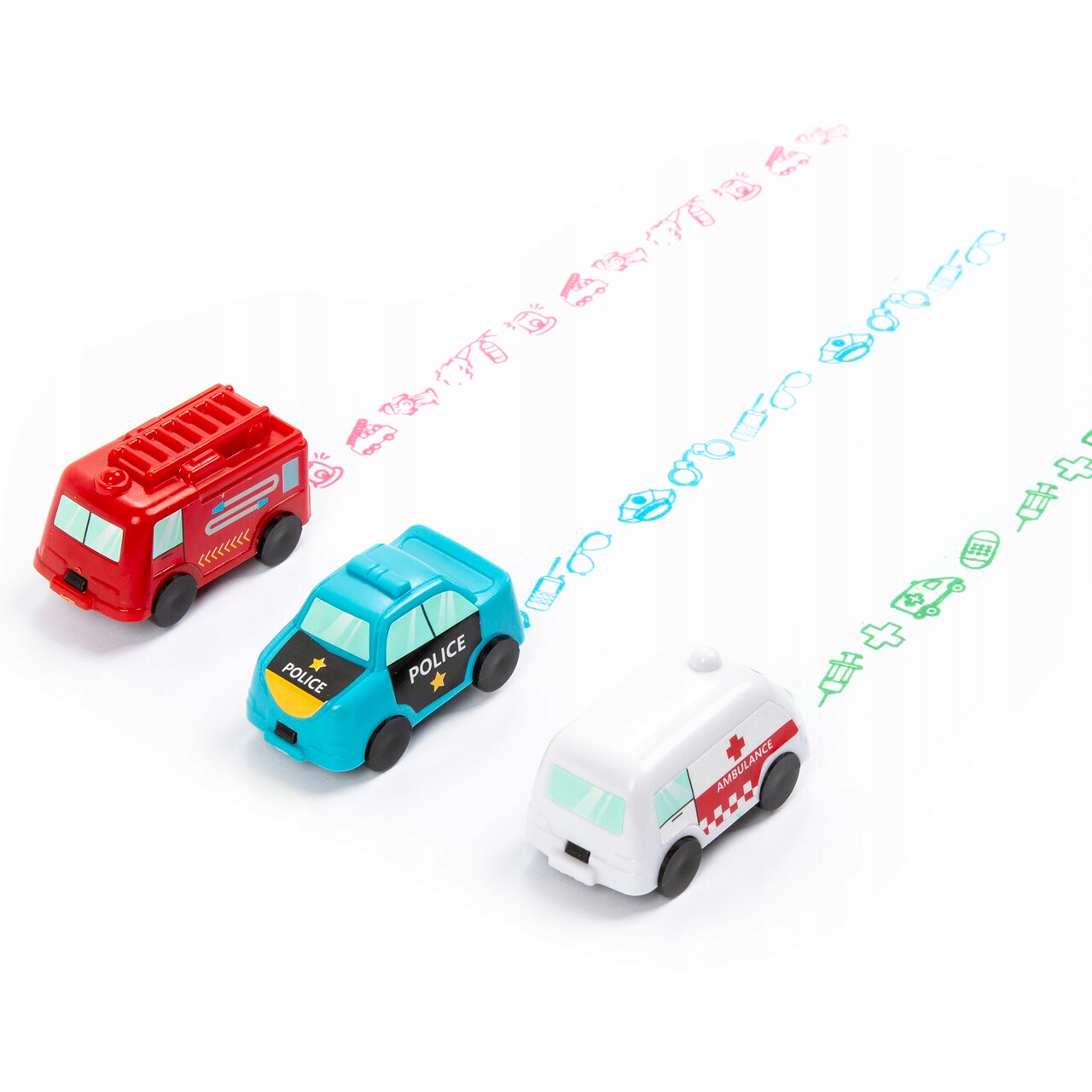 STEMPELKI PIECZĄTKI POJAZDY ALARMOWE STRAŻ KARETKA Kod producenta SPA3KA