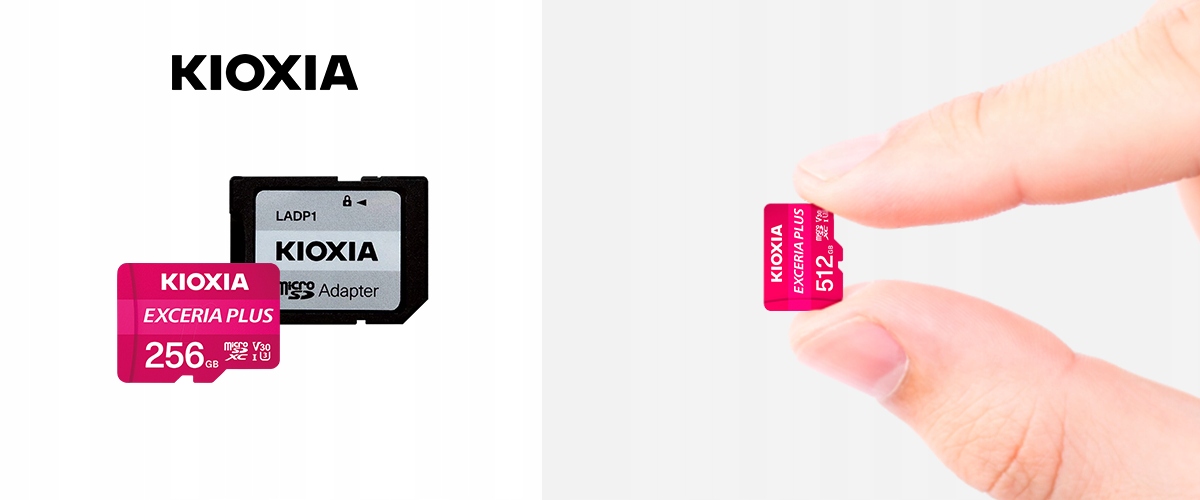 Karta microSD KIOXIA 256GB Exceria Plus UHS I U3 Model Exceria Plus