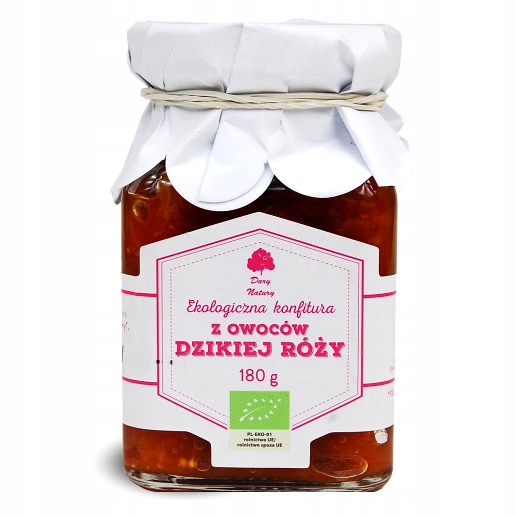 Levně 3x Dary Natury Zavařenina z plodů šípků Bio 180 g