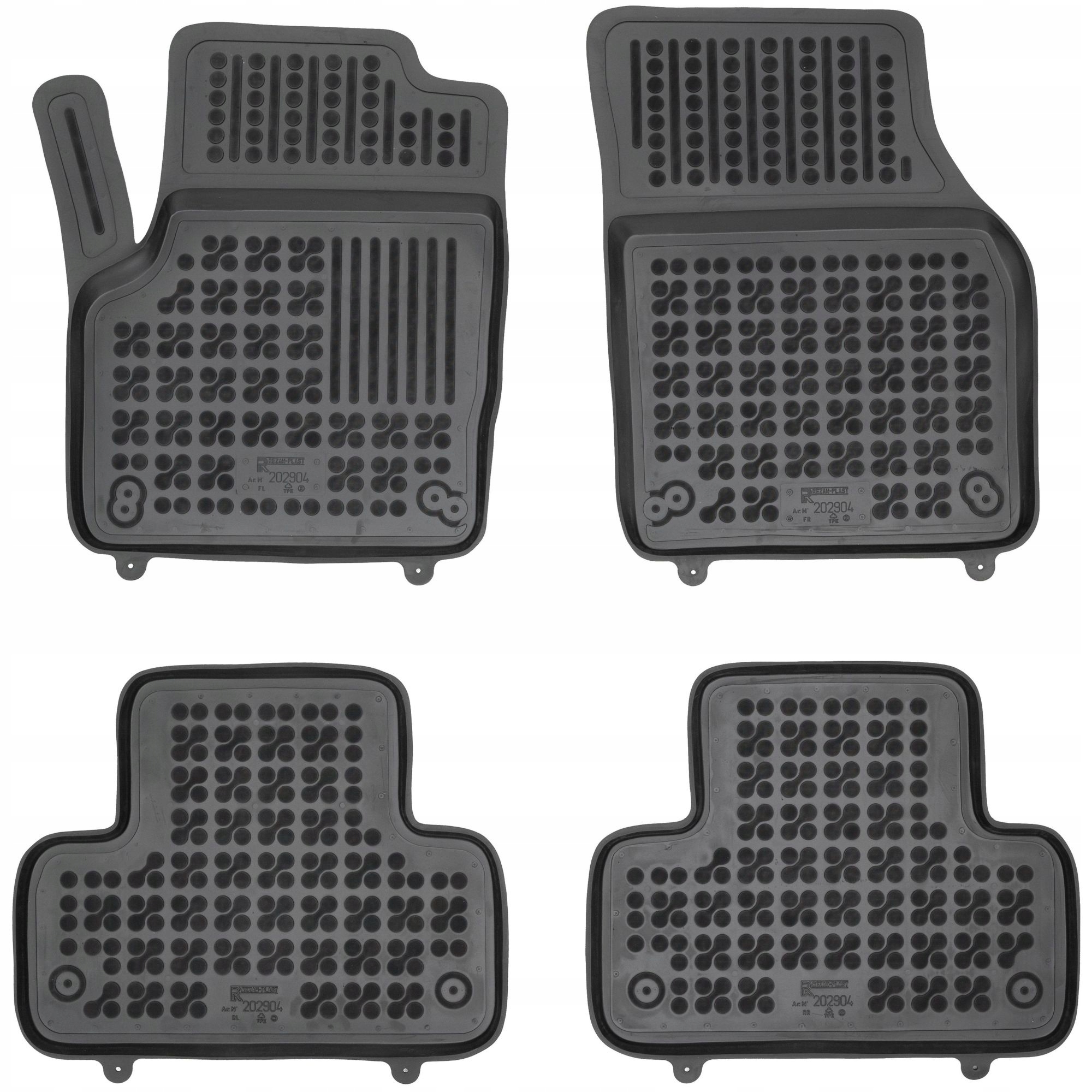 Dywaniki gumowe korytka samochodowe Land Rover Range Rover Evoque 2011-2018