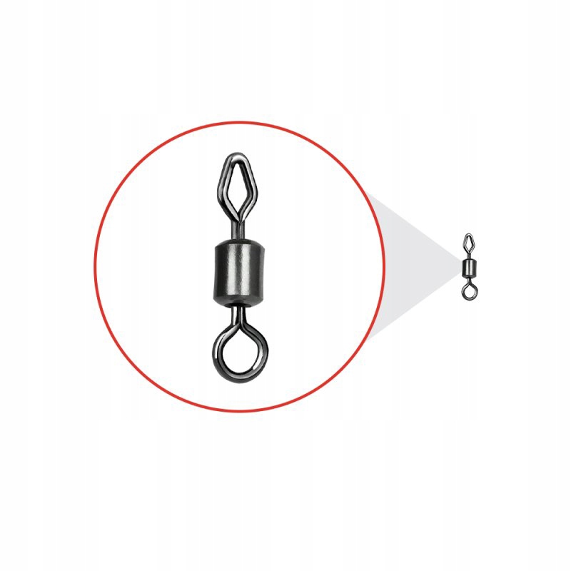 Nytro Mixed Eye Feeder Swivel 10