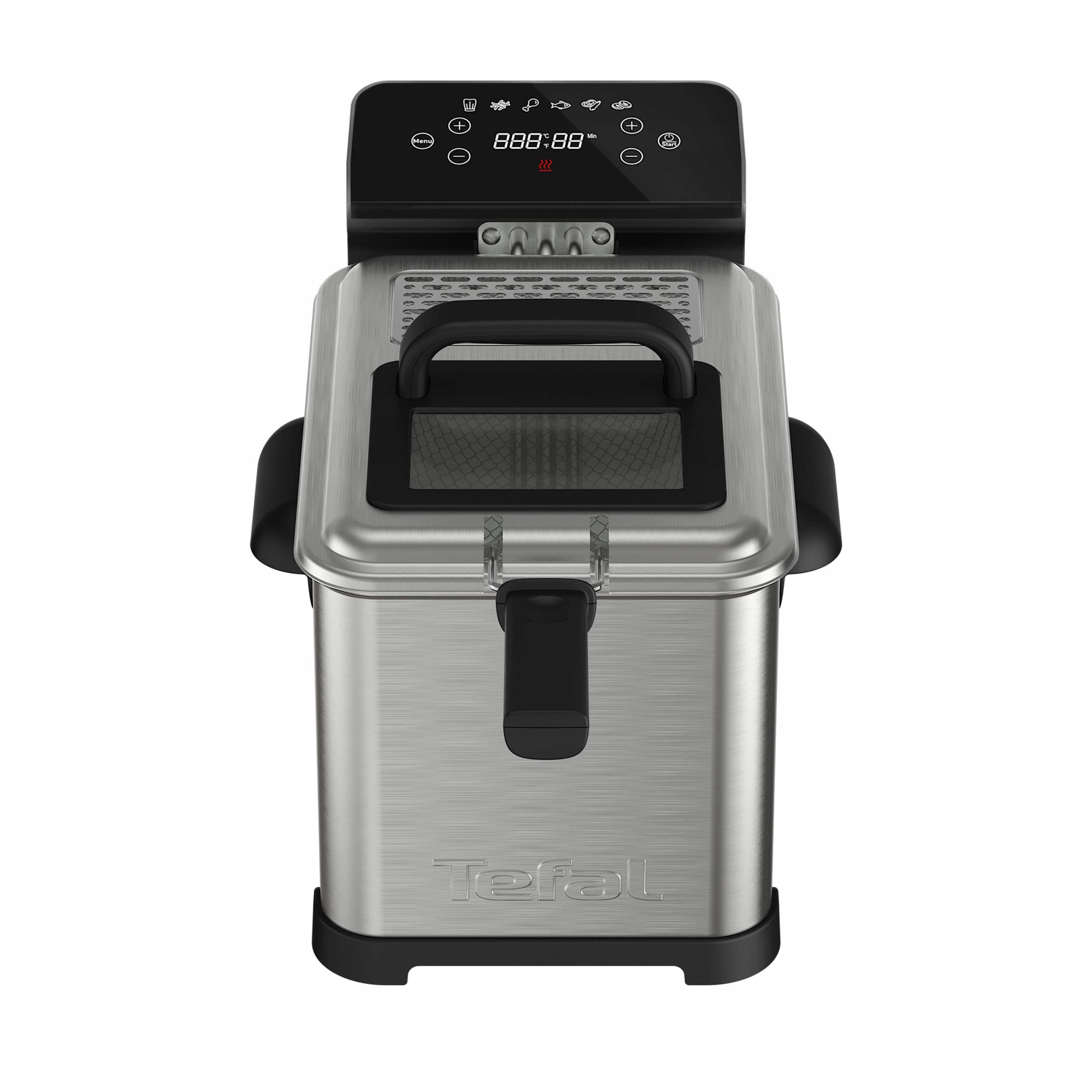Tefal FR507D Family Pro fritéza, 4 l, čierna/ušľachtilá oceľ
