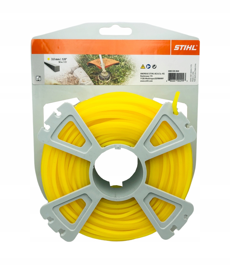 

Żyłka Do Wykaszarki Kosy Stihl 3,0mm 53m Kwadrat