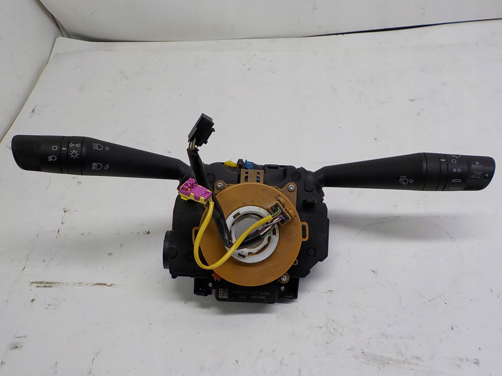 FIAT DOBLO II COMBO steering wheel levers and controls sensor angle steering ring airbag