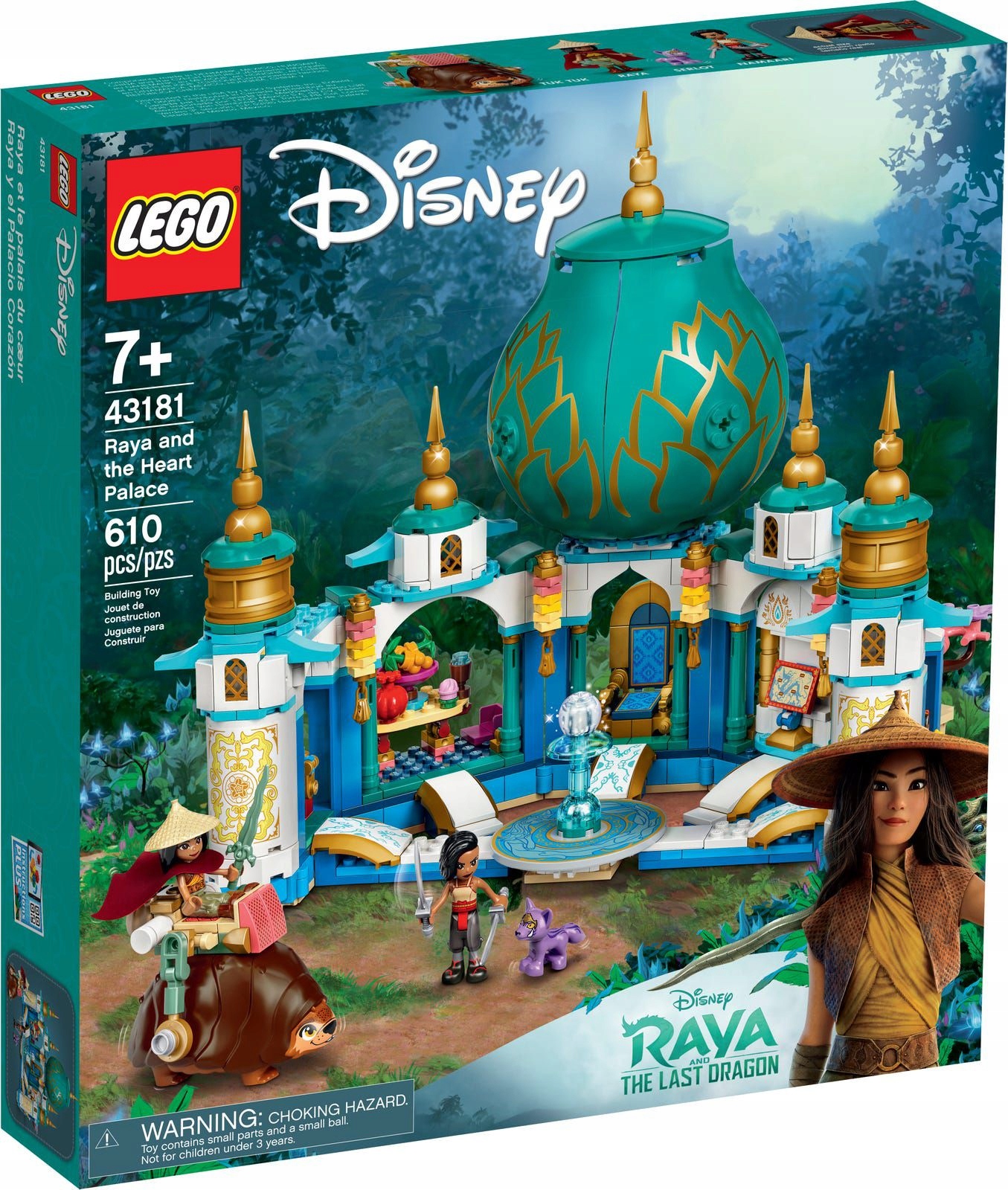 Lego Disney 43181 Raya a Palác srdce