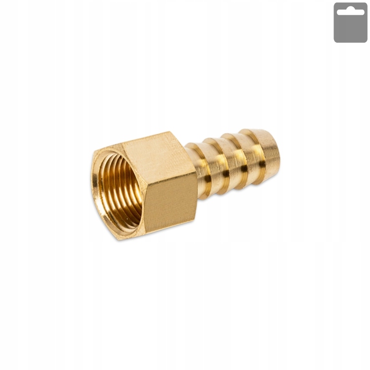 

Króciec Gw 3/8" na węża 9 mm Maan