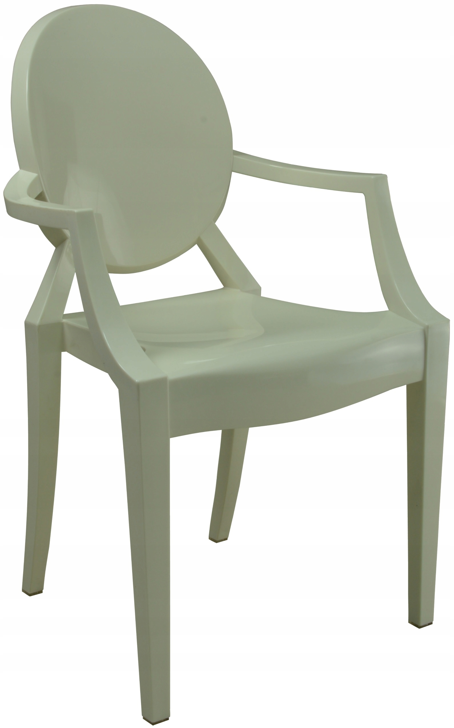 Italské křeslo Louis Krémové