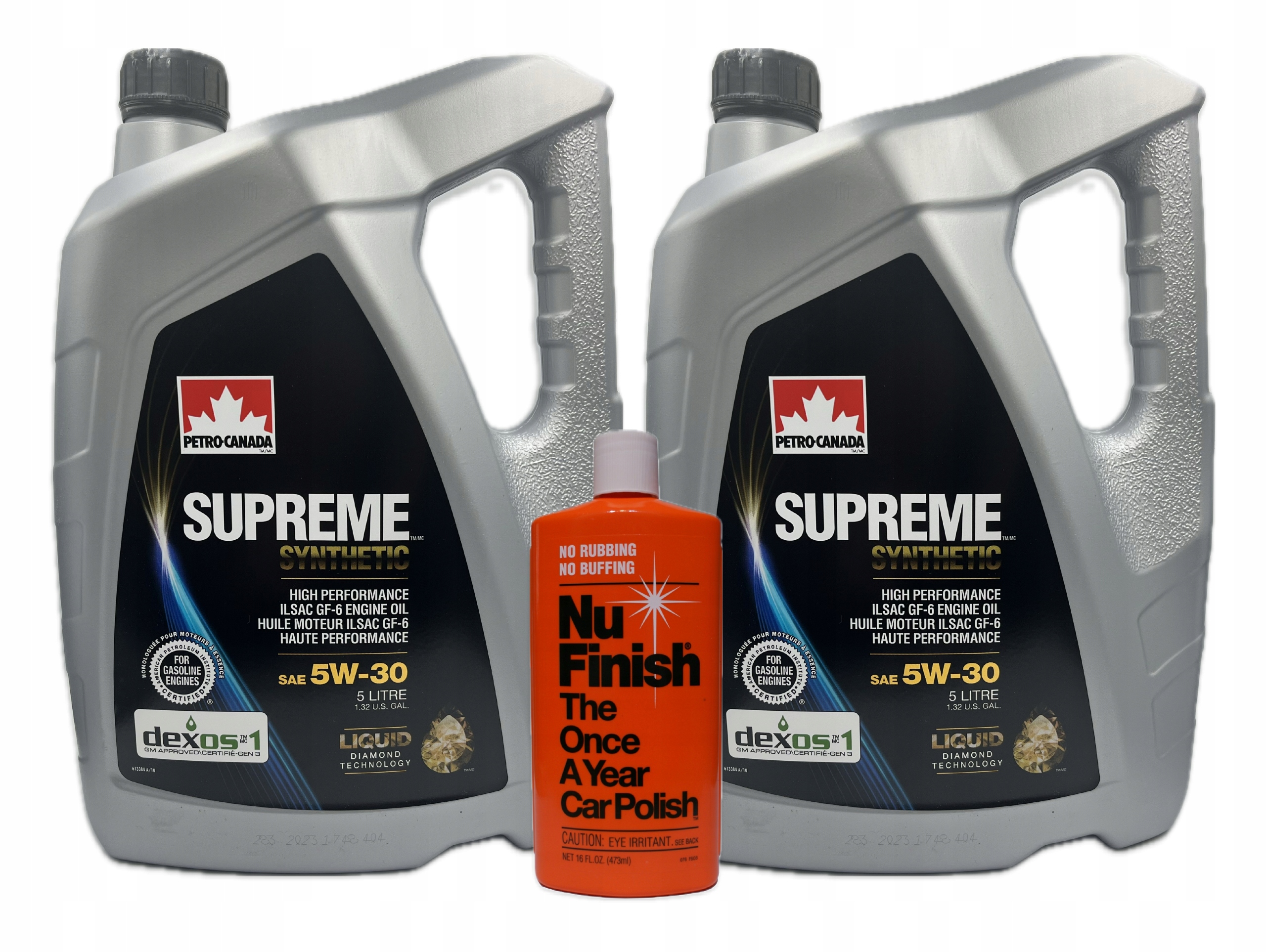 OLEJ Petro Canada SUPREME SYNTHETIC 5W30 10L 2x5L dexos1 Gen 3 + NU FINISH
