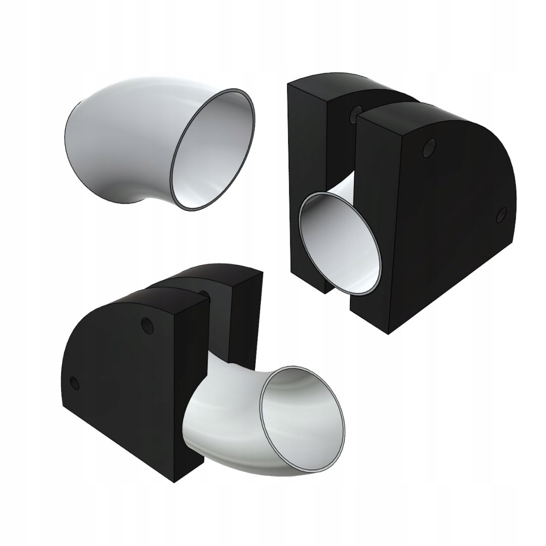 Držák pro přesné řezání hamburských kolen 45°