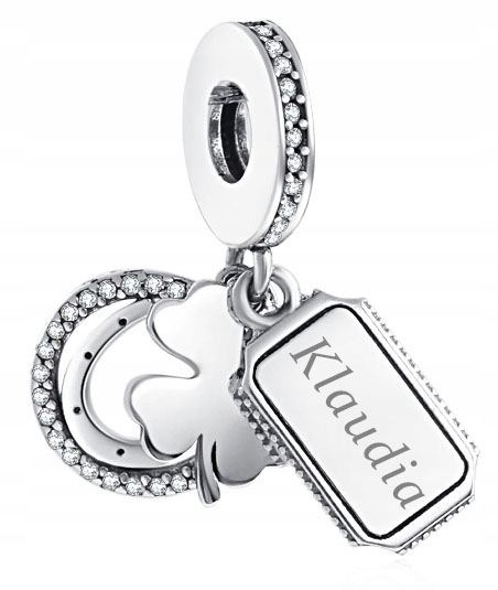 

Charms Koniczynka Zawieszka Srebro 925 Grawer