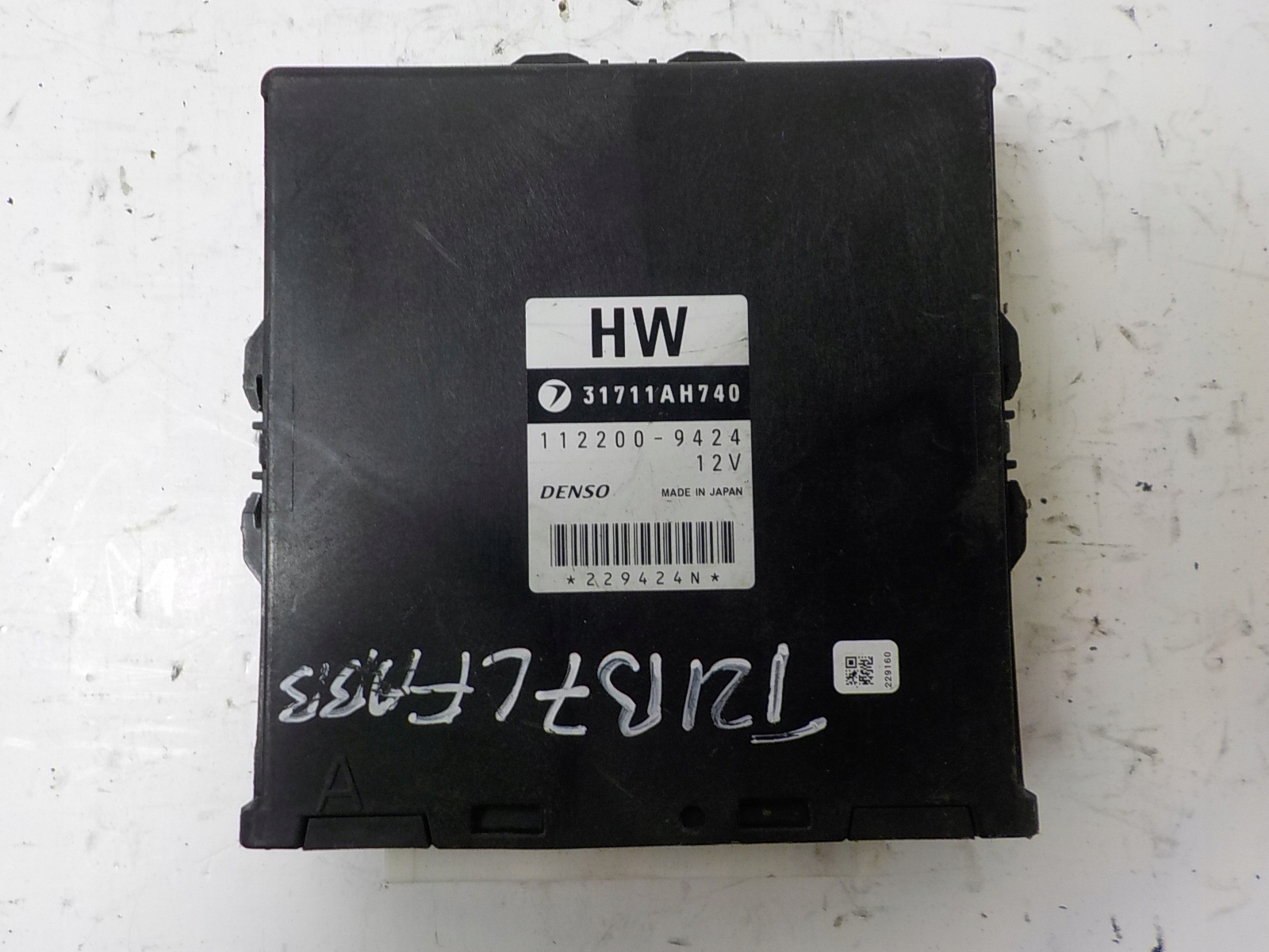 SUBARU OUTBACK computer control unit gearboxes 3.0 31711AH740 112200-9424