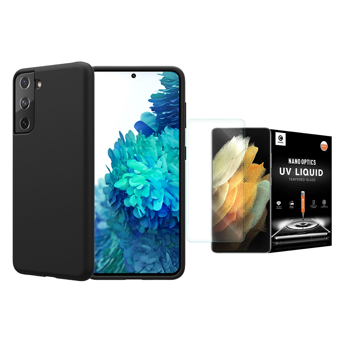 

Nillkin Flexpure Etui Do Galaxy S21 + Szkło Mocolo