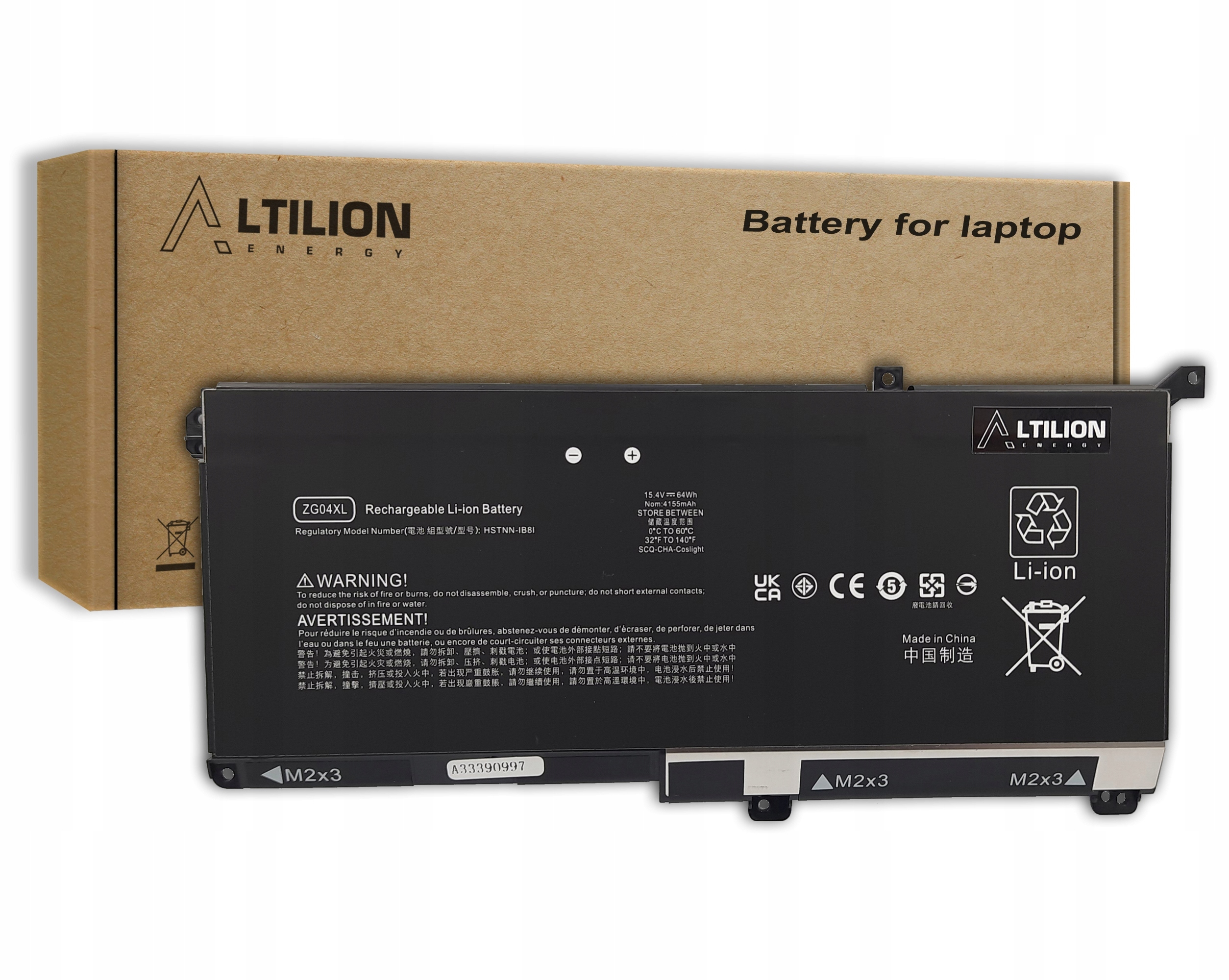 Baterie Altilion Energy ZG04XL kompatibilní s Hp