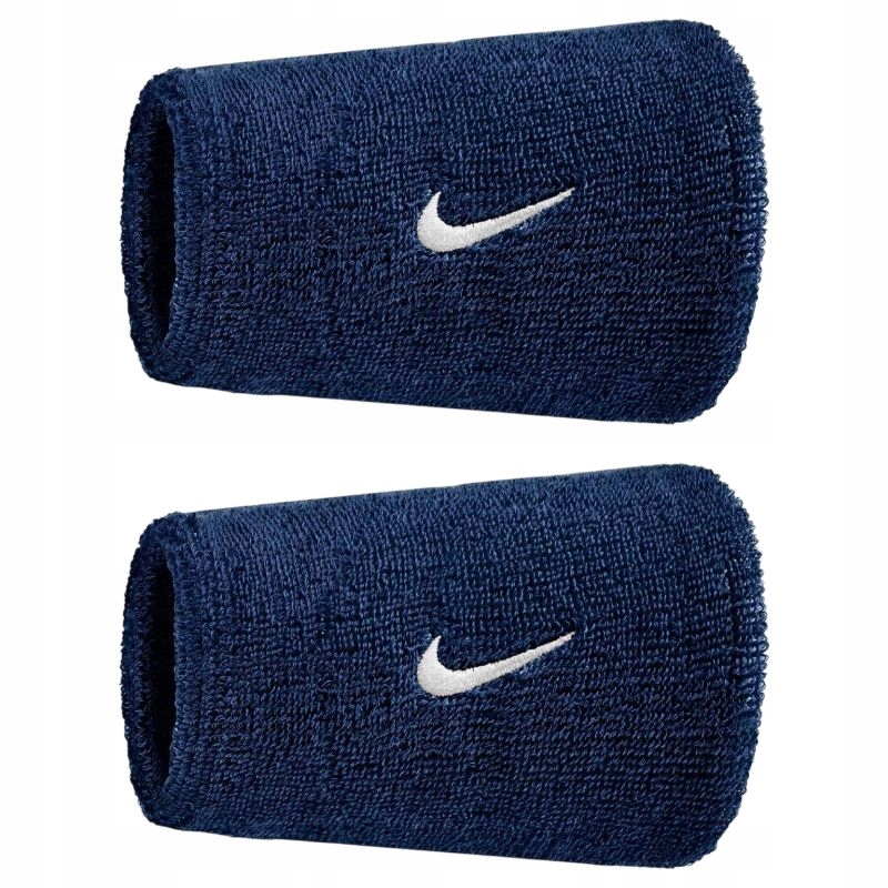 Nike Opaski Na Rękę Swoosh Wristband Double Navy