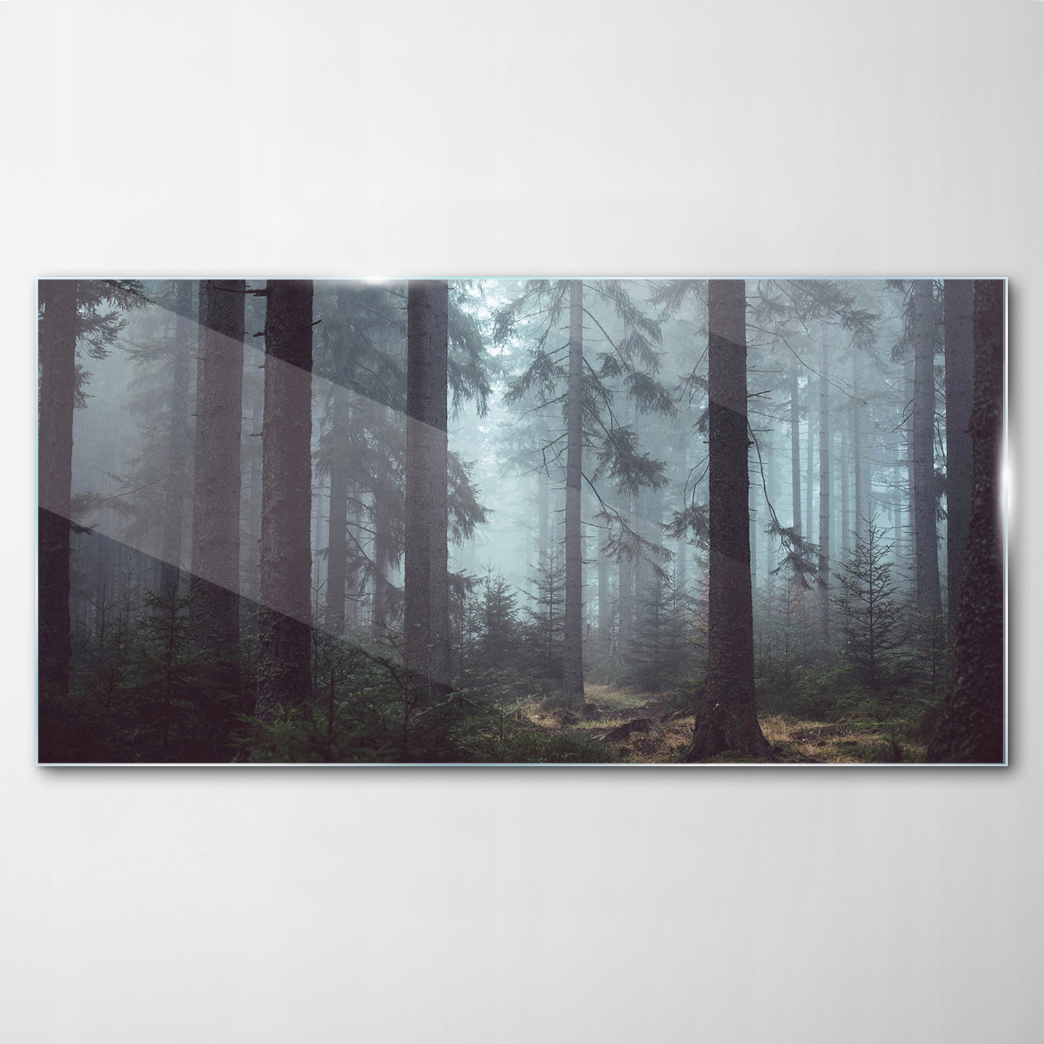

Hartowany Obraz Szklany Krajobraz Mgła Las 120x60
