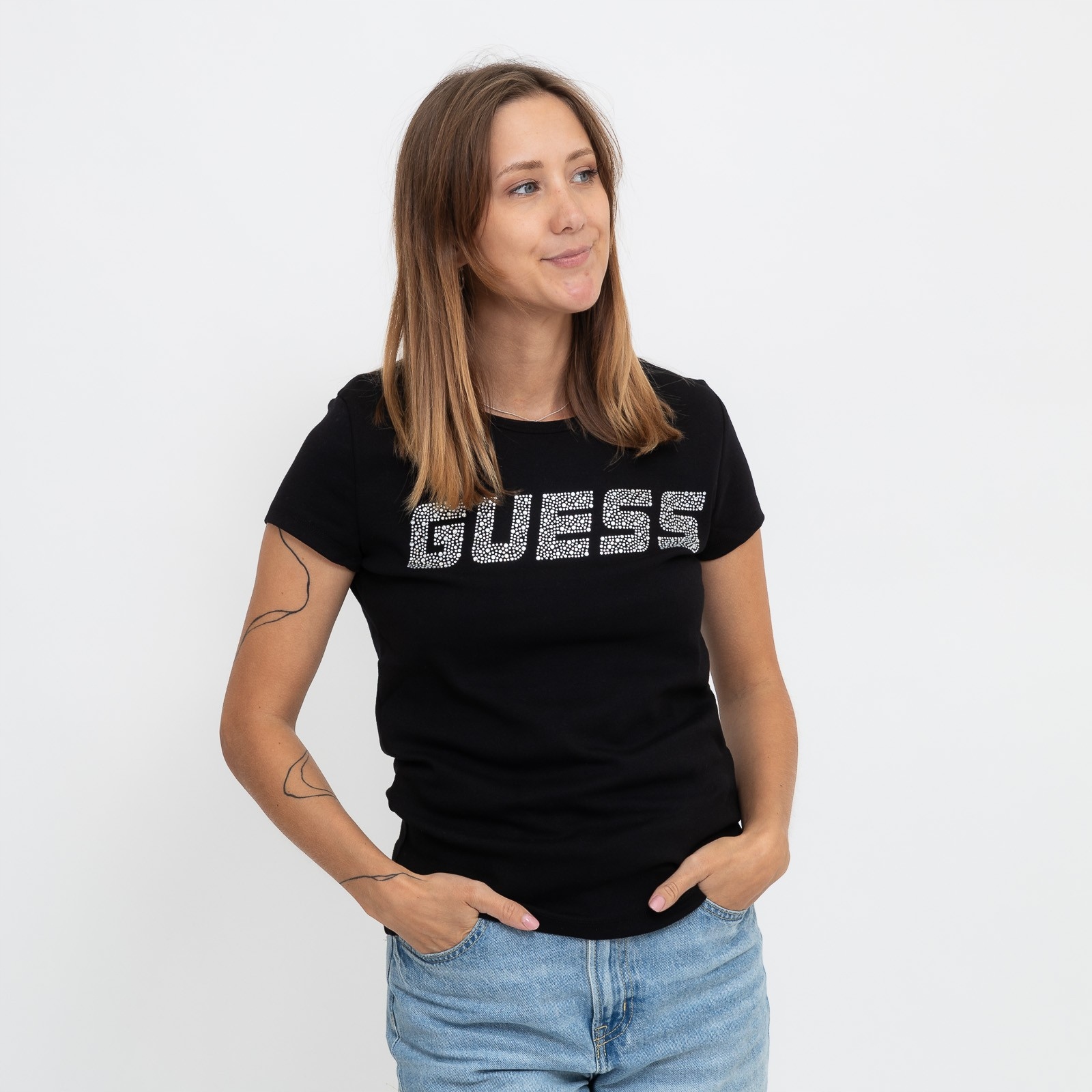 Dámské triko Guess New Kiara Ss T-shirt