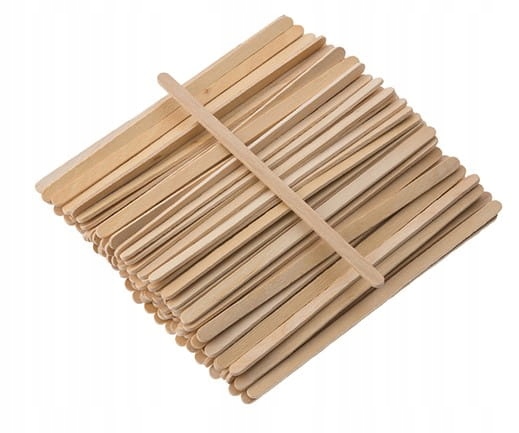 

Szpatułki drewniane kosmetyczne 140 x 6mm 100szt.