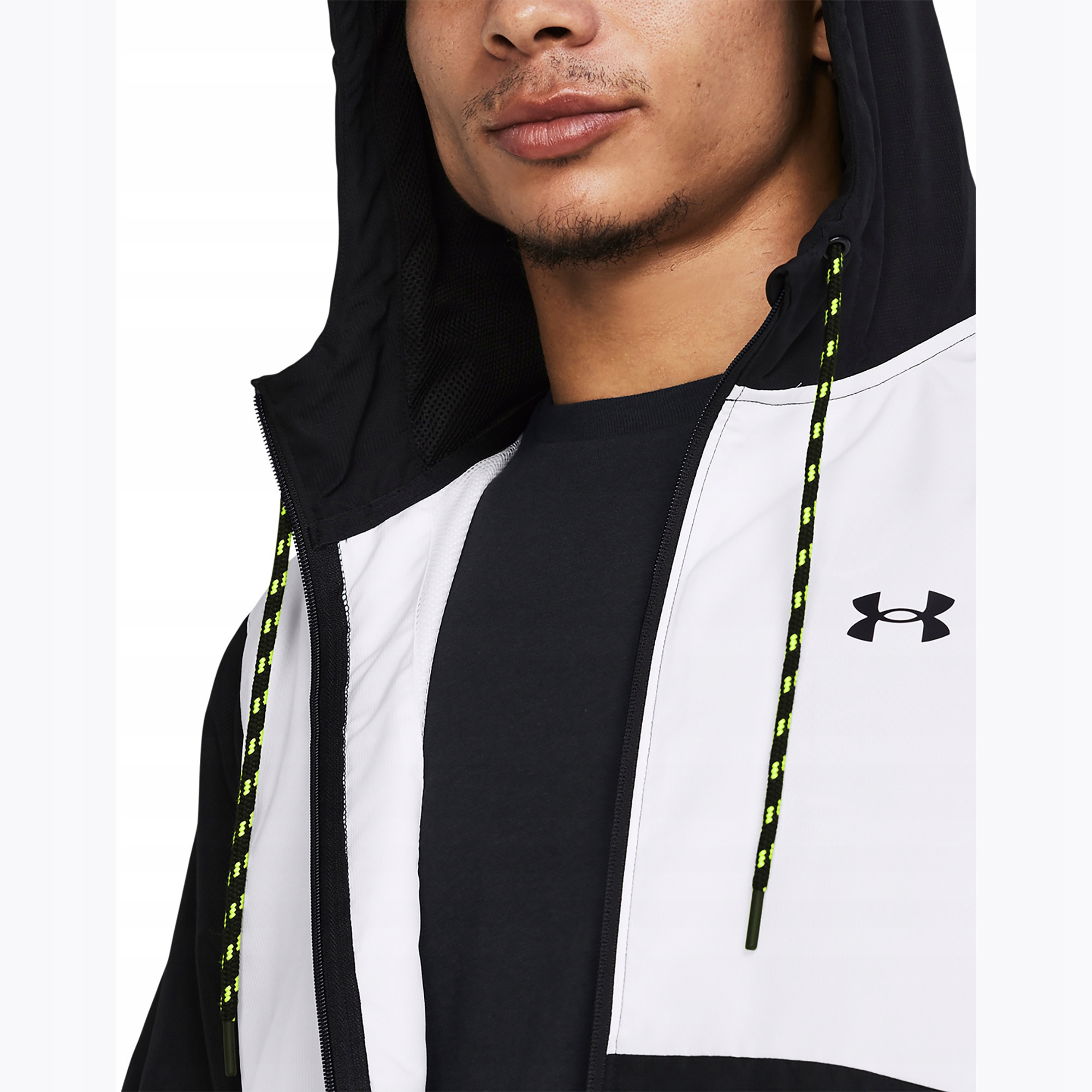 Kurtka treningowa męska Under Armour Legacy Windbreaker black/ L Rozmiar L