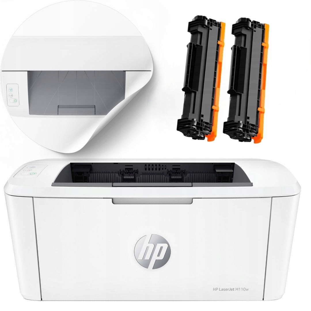 Jednofunkčná mono laserová tlačiareň Hp M110w 2 tonery 142A wifi