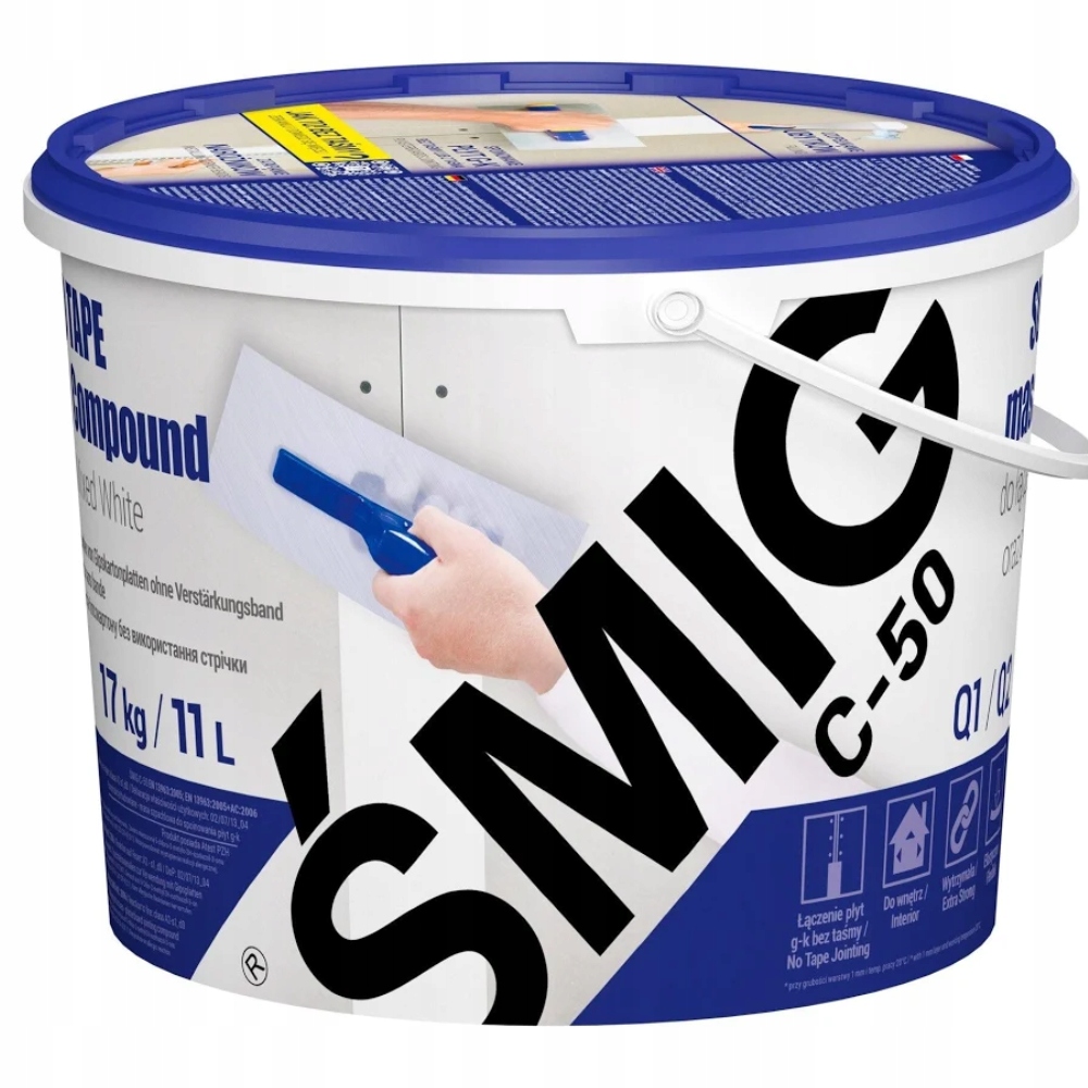 Masa Szpachlowa Śmig do Łączeń Gk C-50 17kg Megaron