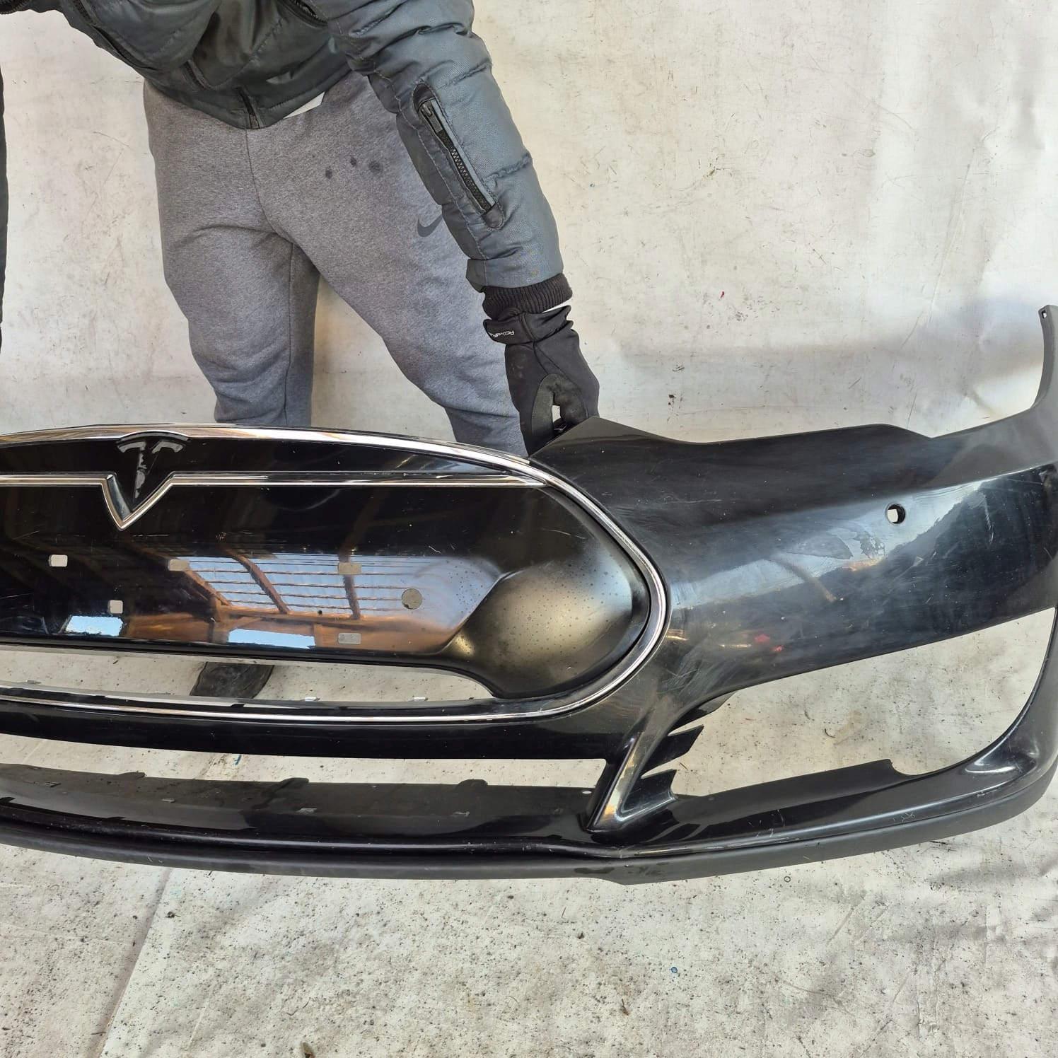 TESLA MODEL S 12-16 bumper front front 6005889-00-F