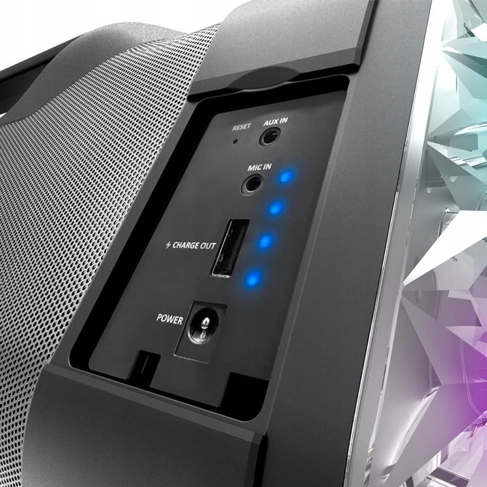 Głośnik przenośny Boombox Monster RaveBox BT 12H Moc 120 W