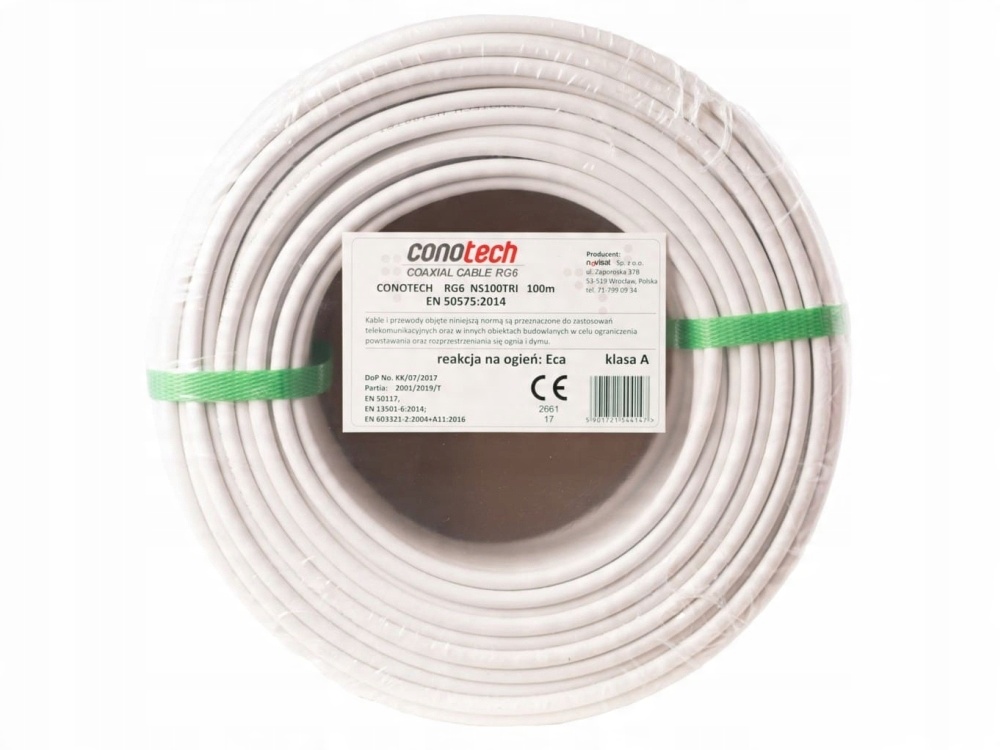 

Kabel Antenowy Przewód NS100 Trishield 100m 2113