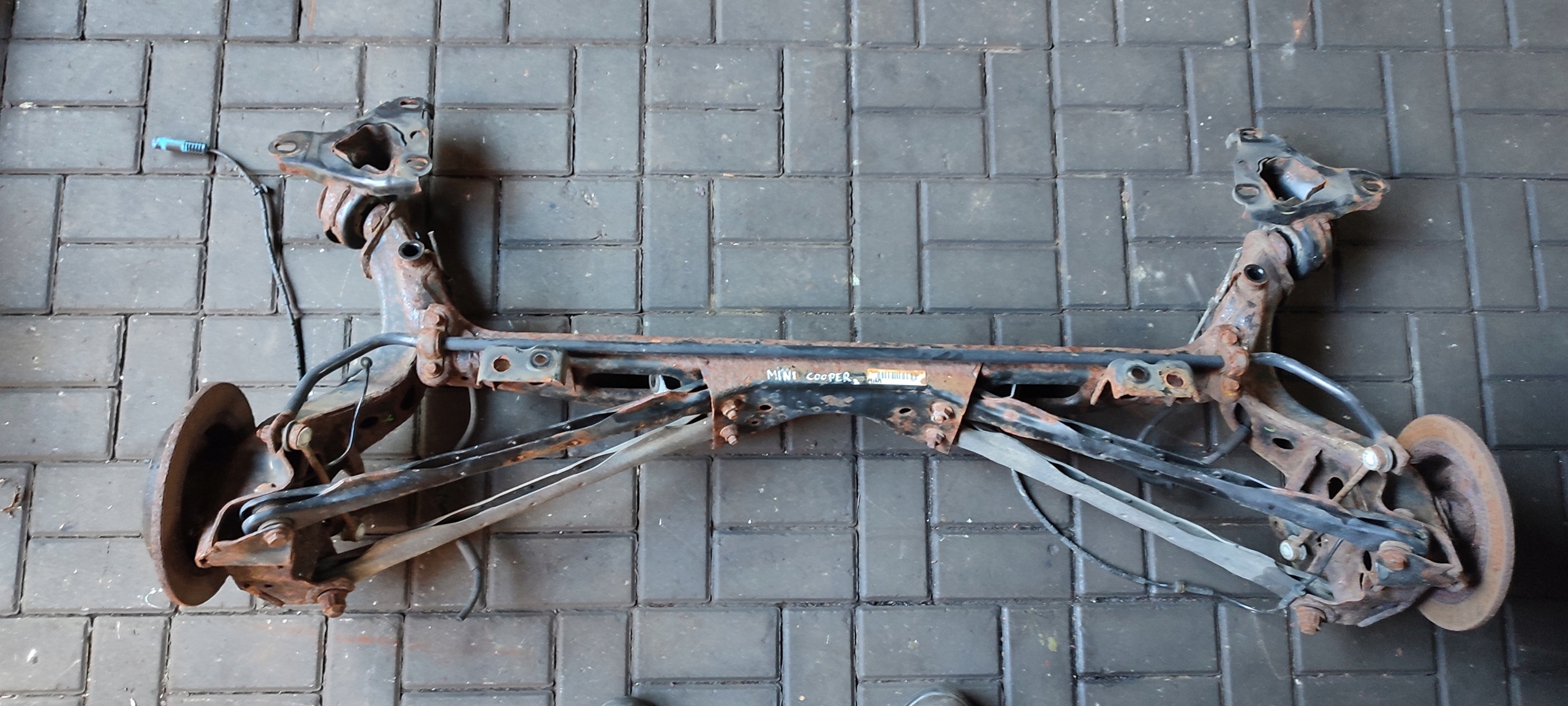 Achsträger heck hinten Mini R50
