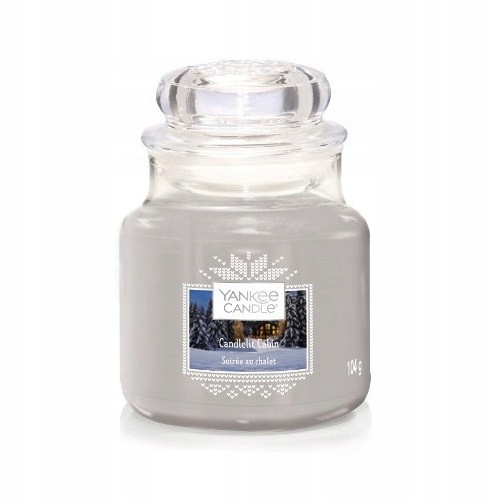 

Mała świeca Candlelit Cabin Yankee Candle