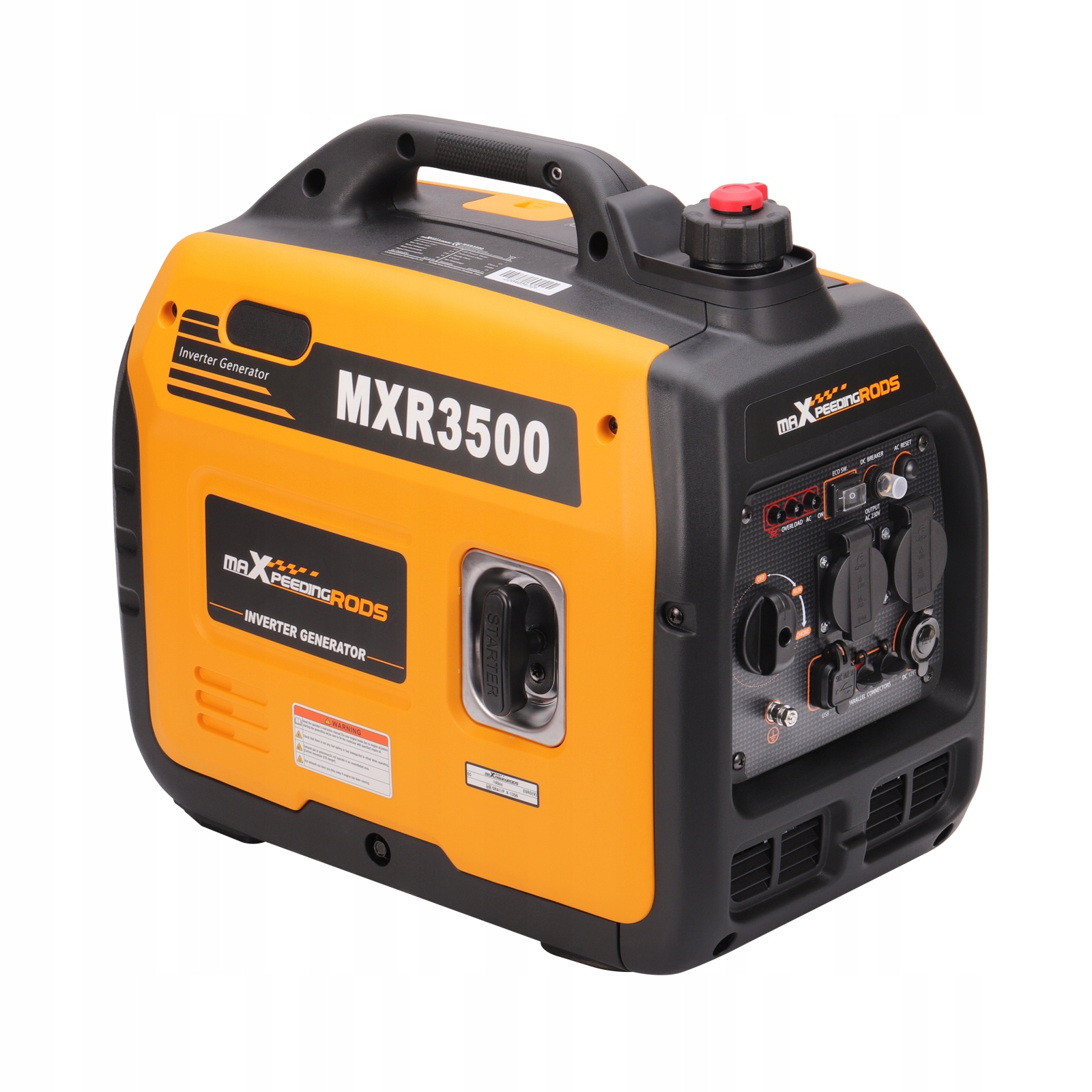 3.5 KW генератор инвертор портативный однофазный Maxpeedingrods бензин
