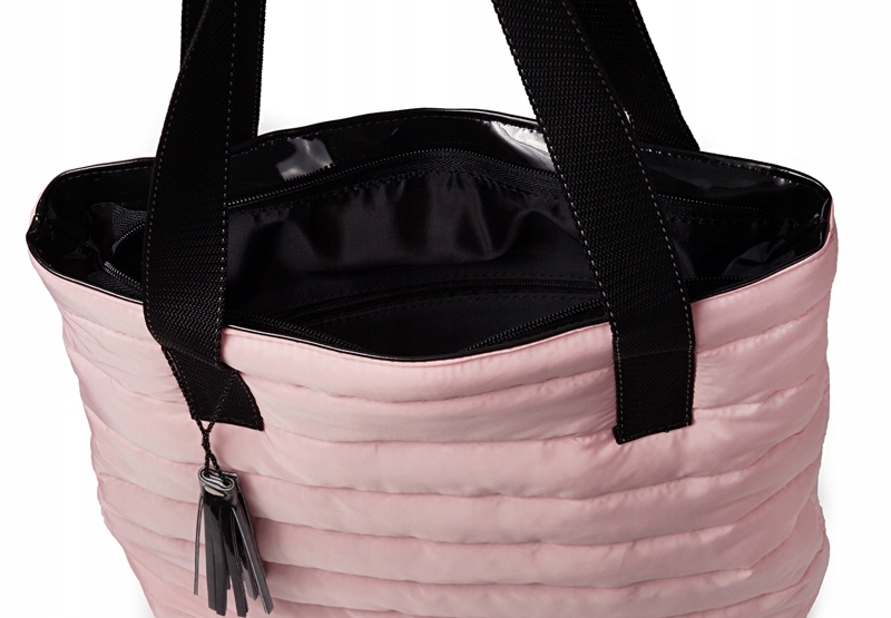 PIKOWANA DAMSKA TOREBKA WOREK SOLOME RÓŻOWA Model SHOPPER SOL1 PINK